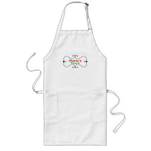 Italiaanse Chef Apron Lang Schort