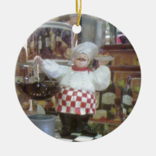 ITALIAANSE CHEF CHRISTMAS ORNAMENT