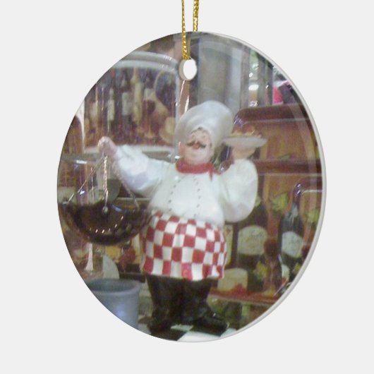 ITALIAANSE CHEF CHRISTMAS ORNAMENT (Links)