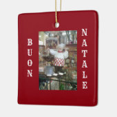 ***ITALIAANSE CHEF** CHRISTMAS ORNAMENT (Links)