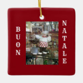 ***ITALIAANSE CHEF** CHRISTMAS ORNAMENT (Voorkant)