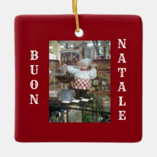 ***ITALIAANSE CHEF** CHRISTMAS ORNAMENT