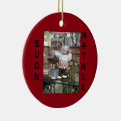 **ITALIAANSE CHEF** CHRISTMAS ORNAMENT (Rechts)