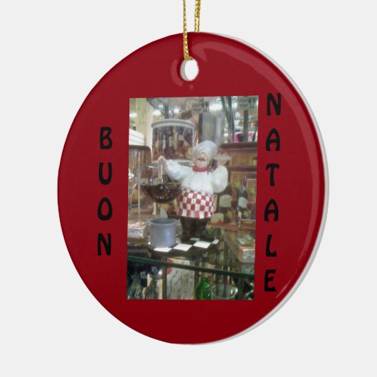 **ITALIAANSE CHEF** CHRISTMAS ORNAMENT (Links)