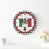 Italiaanse Chef Clock 2 Grote Klok (Huis)