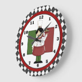 Italiaanse Chef Clock 3 Grote Klok (Hoek)