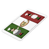 Italiaanse chef-koks Premium magneet (Linkerzijde)