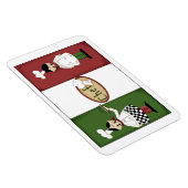 Italiaanse chef-koks Premium magneet (Rechterzijde)