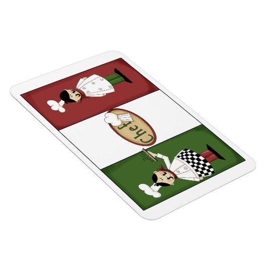 Italiaanse chef-koks Premium magneet (Rechterzijde)