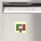 Italiaanse Chef - Magneet (Insitu (Vaatwasser))