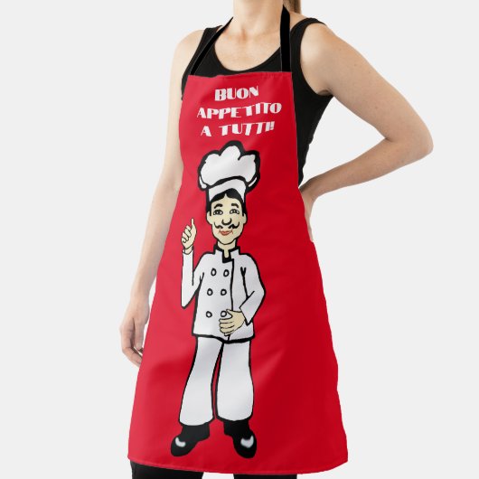 Italiaanse chef schort (Insitu)