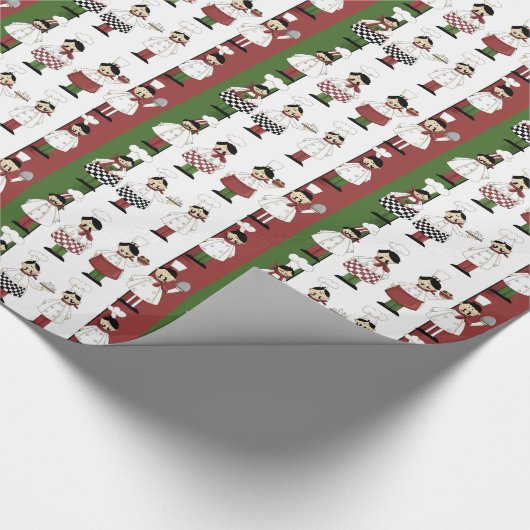 Italiaanse Chefs Cadeaupapier (Hoek)