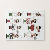 Italiaanse Chefs Puzzle Legpuzzel (Horizontaal)