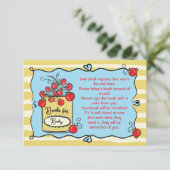 Italiaanse Cherry Tomato Boeken voor baby Kaart (Staand voorkant)