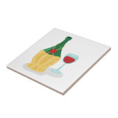 Italiaanse Chianti Tegeltje (Zijkant)