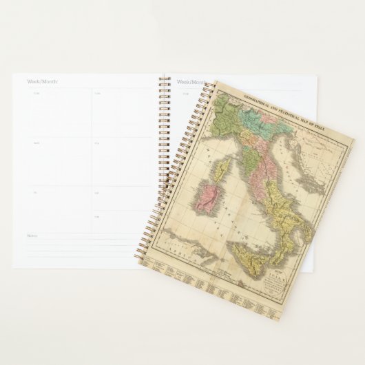 Italiaanse Chonology Atlas Map Planner (Display)
