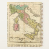 Italiaanse Chonology Atlas Map Planner (Achterkant)