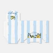 Italiaanse citroen bruidsdouche  bedankdoosjes (Uitgevouwen)