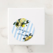 Italiaanse citroen bruidsdouche  bedankjes labels (In situ)