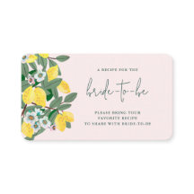 Italiaanse citroen bruidsdouche deel een recept