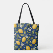 Italiaanse citroen markt tote bag (Achterkant)