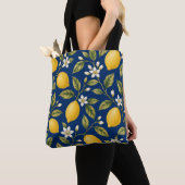 Italiaanse citroen markt tote bag (Dichtbij)