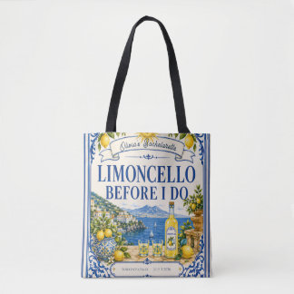 Italiaanse citroen vrijgezellenfeest bruidsfeest tote bag