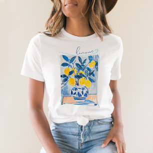 Italiaanse citroen zomer limone t-shirt
