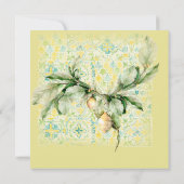 Italiaanse citroenboomgaard | Boho botanische brui (Achterkant)
