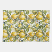 Italiaanse citroenen Amalfi kust Theedoek (Horizontaal)