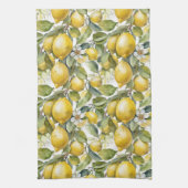Italiaanse citroenen Amalfi kust Theedoek (Verticaal)