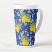 Italiaanse citroenen latte mok (Rechterhoek)