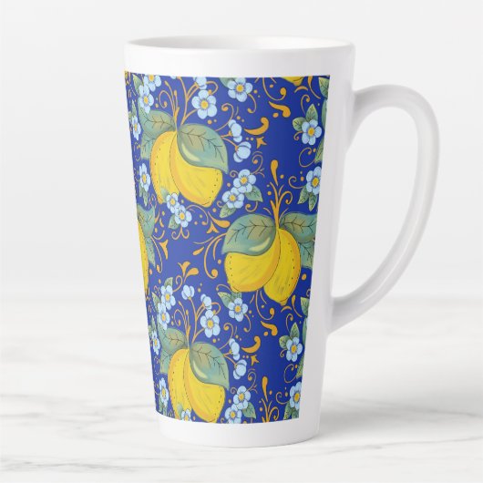 Italiaanse citroenen latte mok (Rechts)