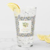 Italiaanse citroenglazen glas