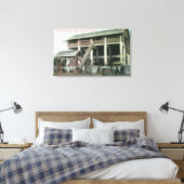 Italiaanse Colony Brandy Distillery Canvas Afdruk (Insitu (Slaapkamer))