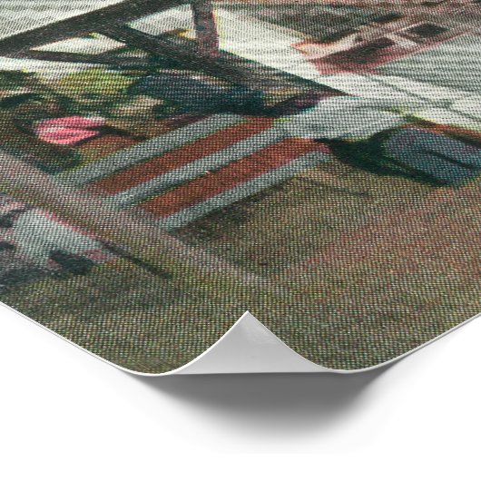 Italiaanse Colony Brandy Distillery Poster (Hoek)