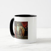Italiaanse Comedians, c.1720 Mok (Voorkant links)