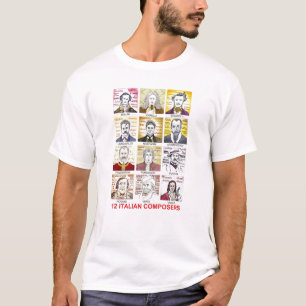 Italiaanse componisten T shirt