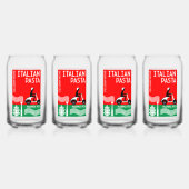 Italiaanse cook blikvorm glas (Achterkant)