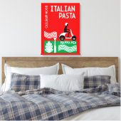 Italiaanse cook canvas afdruk (Insitu (Slaapkamer))