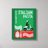 Italiaanse cook canvas afdruk (Voorkant)