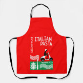 Italiaanse cook schort (Voorkant)
