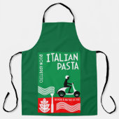 Italiaanse cook schort (Voorkant)