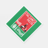 Italiaanse cook servet (Hoek)