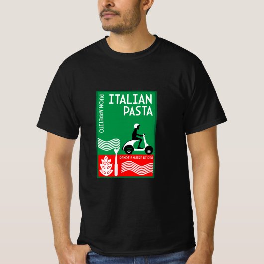 Italiaanse cook t-shirt (Voorkant)