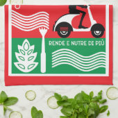 Italiaanse cook theedoek (Gevouwen)