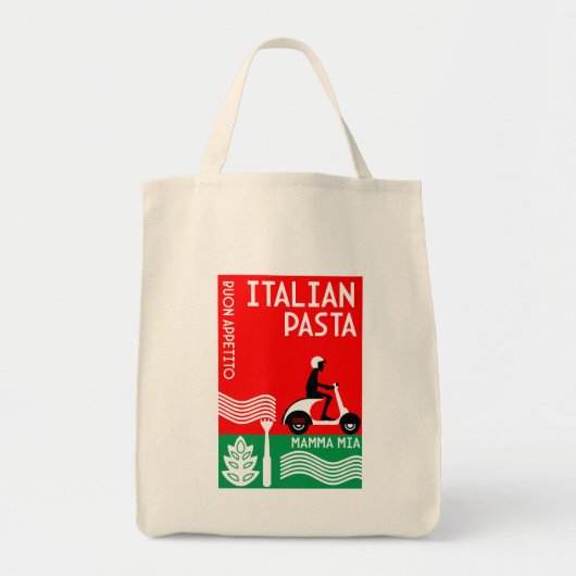 Italiaanse cook tote bag (Voorkant)