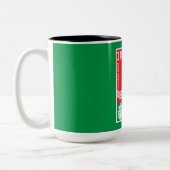 Italiaanse cook tweekleurige koffiemok (Links)