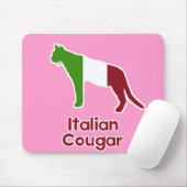 Italiaanse cougar muismat (Met muis)