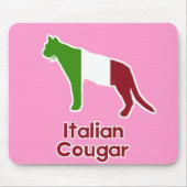 Italiaanse cougar muismat (Voorkant)